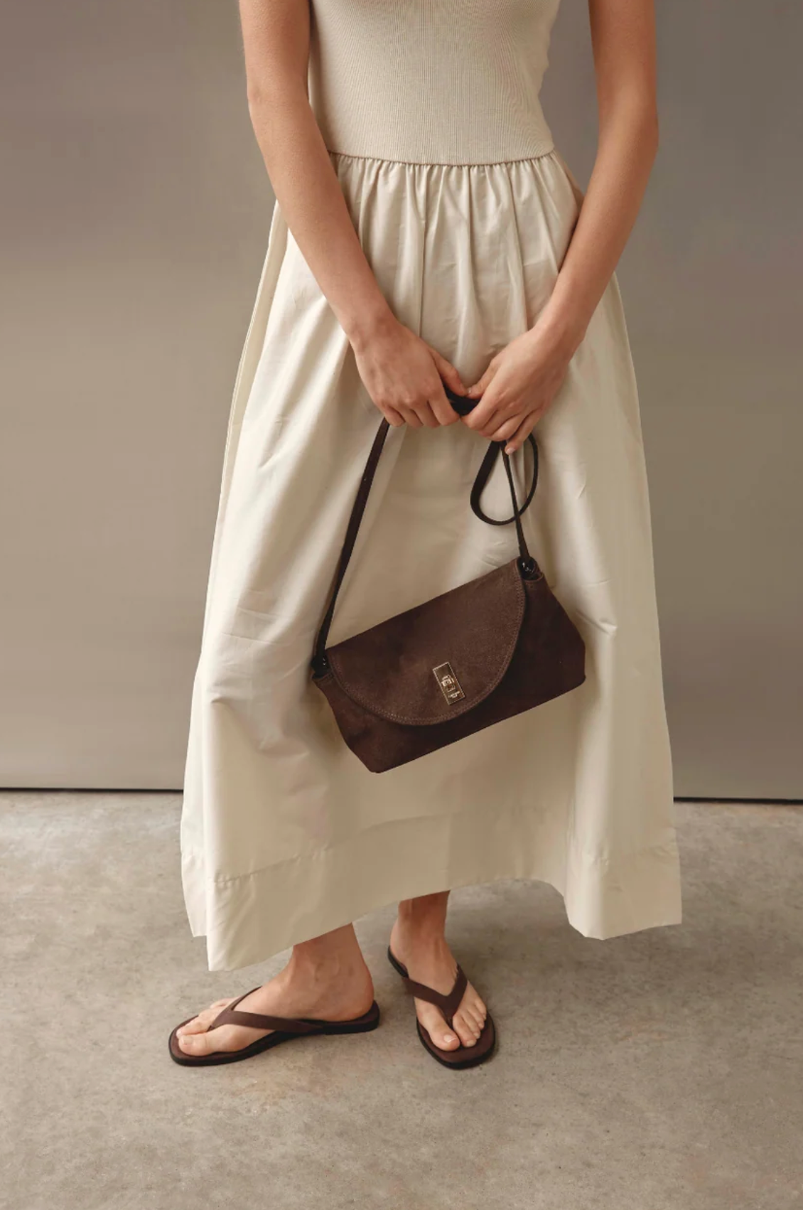 Vestirsi Sloane Classic Suede Dark Chocolate