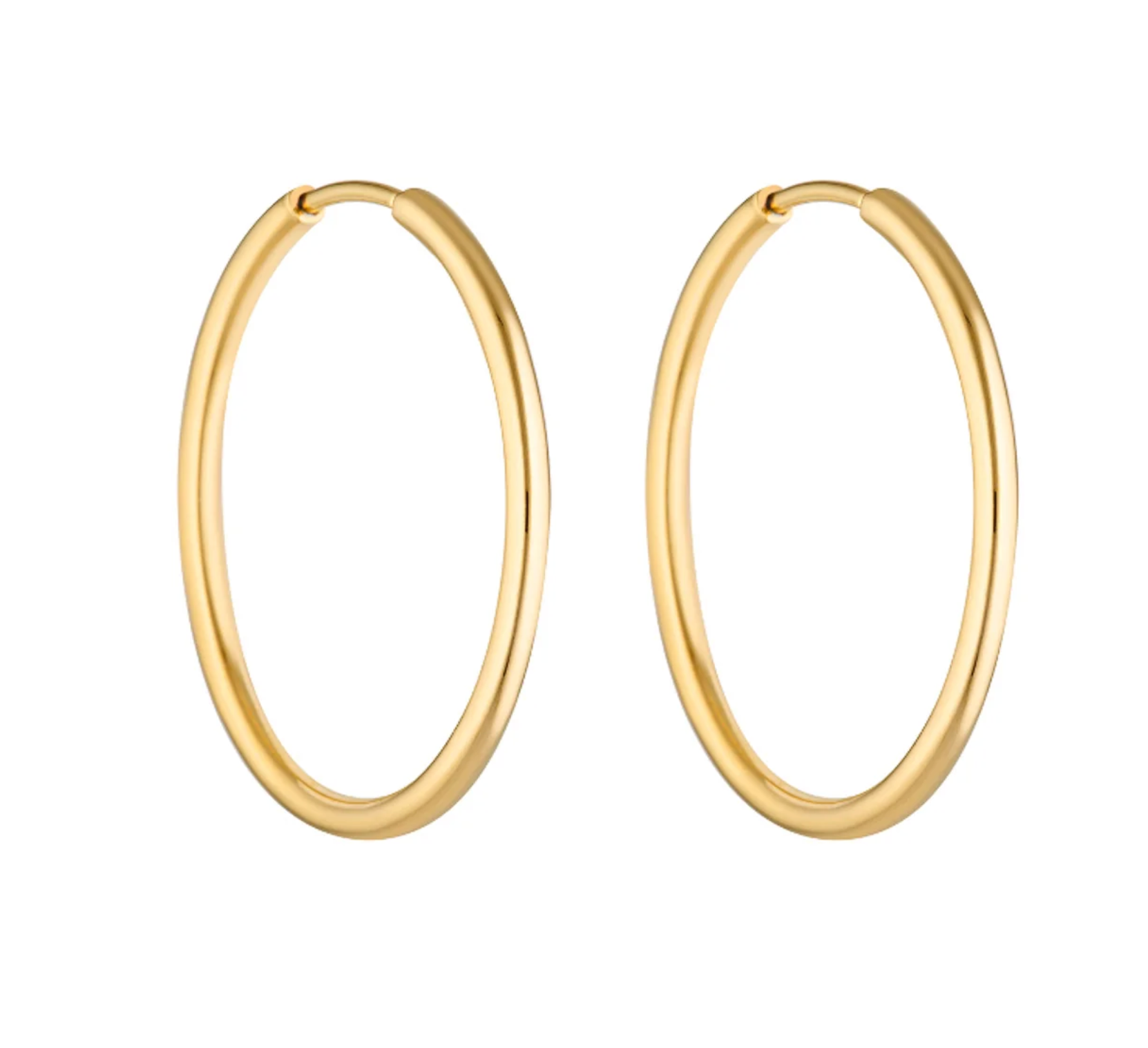 Porter 90's Hoops 30mm Gold