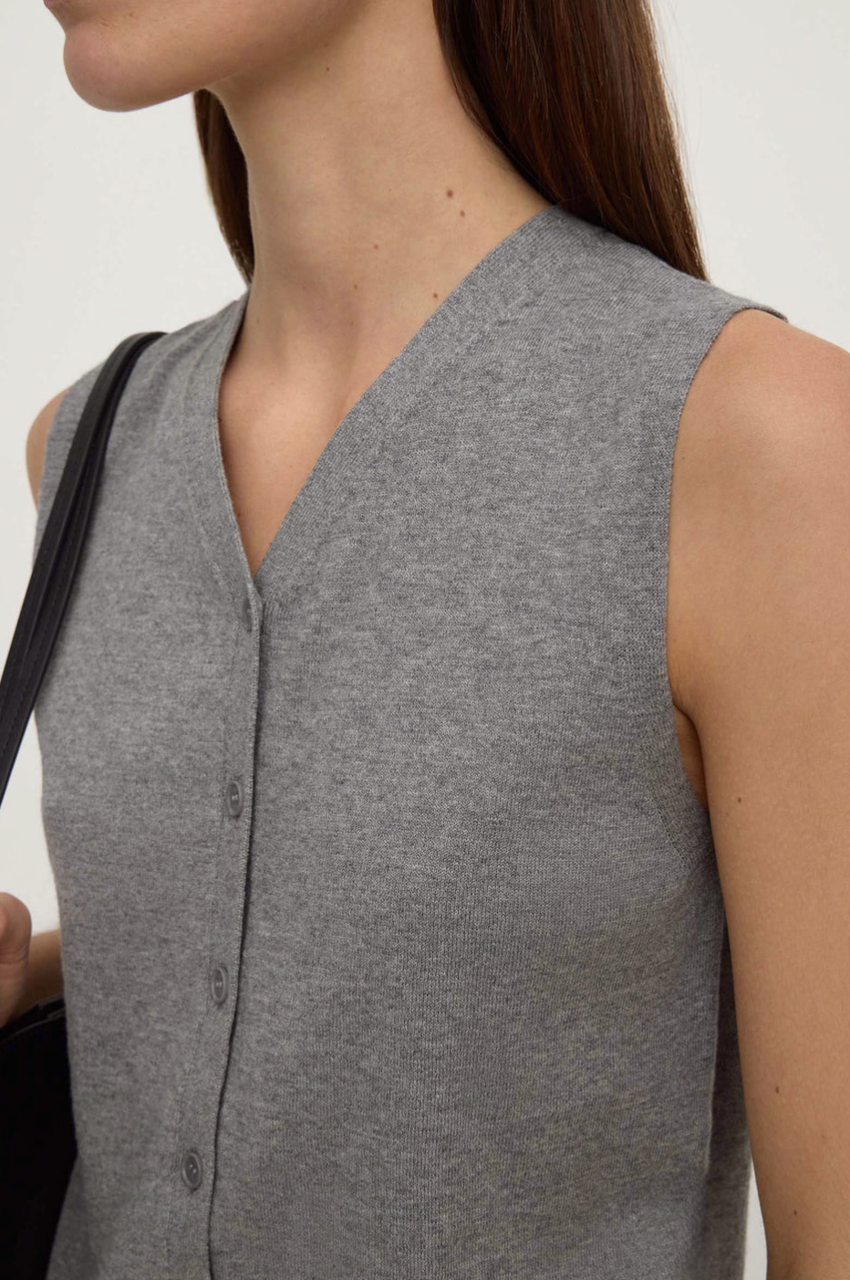 Assembly Label Maya Cotton Cashmere Vest
