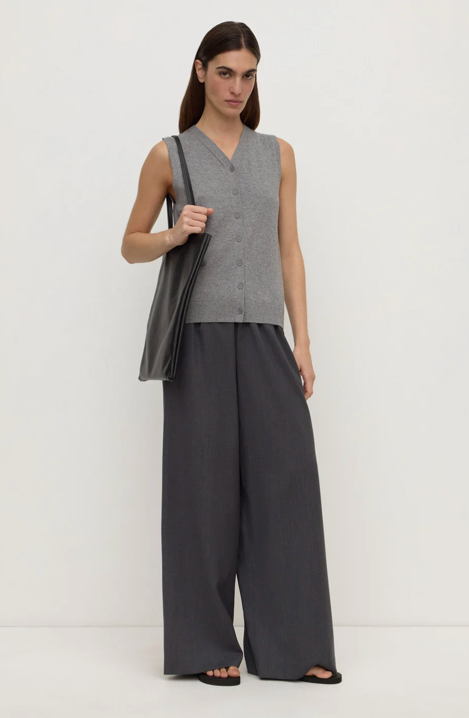 Assembly Label Maya Cotton Cashmere Vest