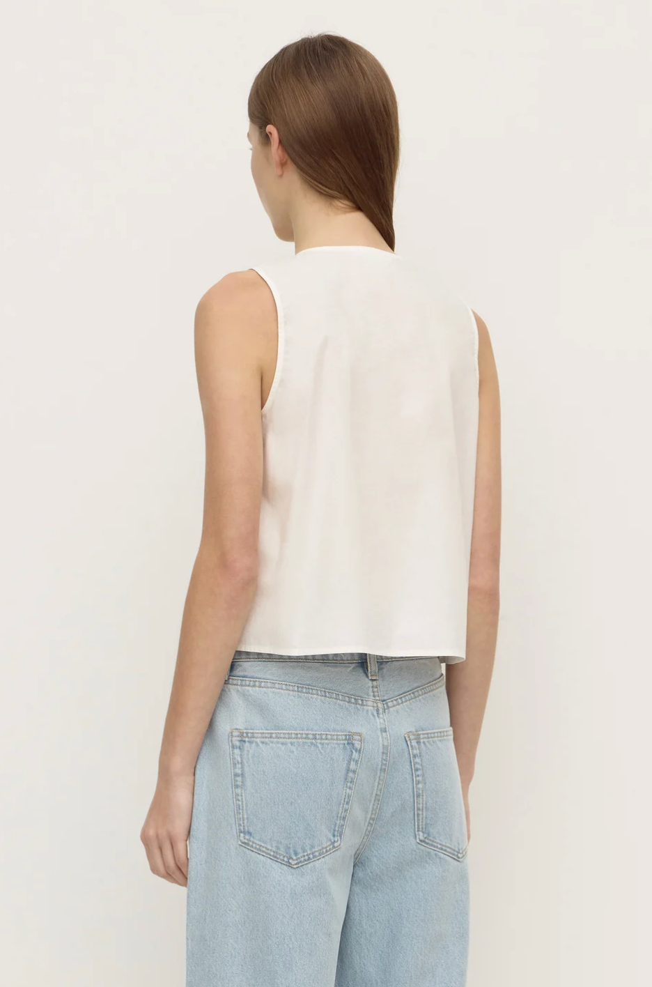 Assembly Label Holly Cotton Tie Top