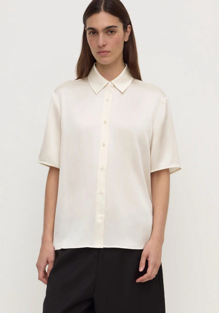 Assembly Label Pippa Silk Short Sleeve Shirt