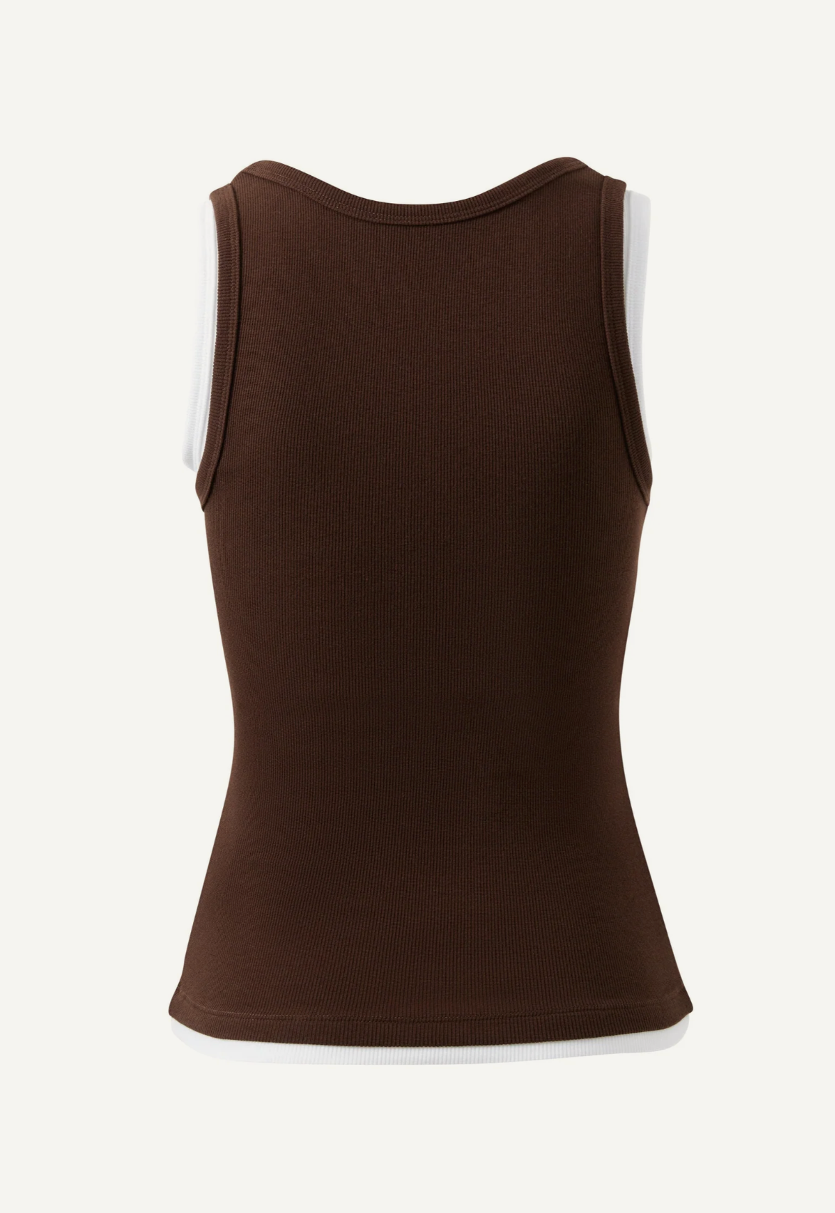 Ceres Life Skylar Layered Rib Tank