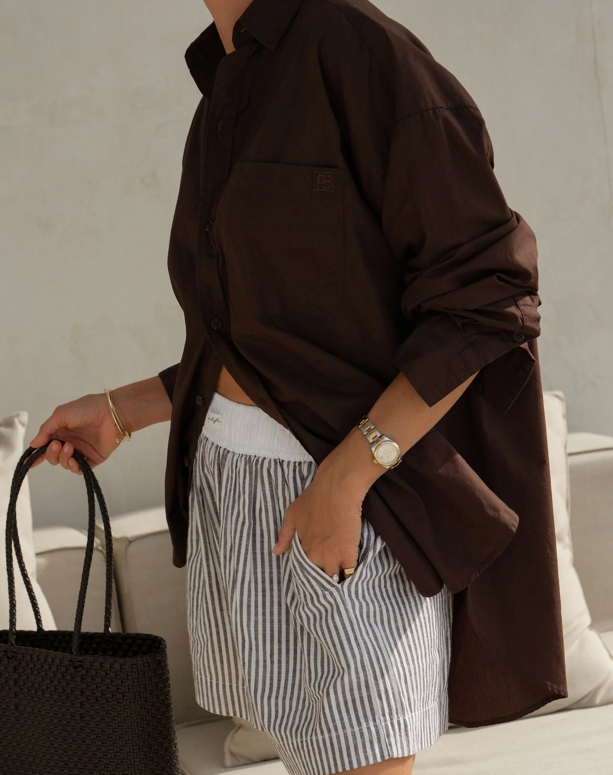 Ceres Life Peta Oversized Shirt