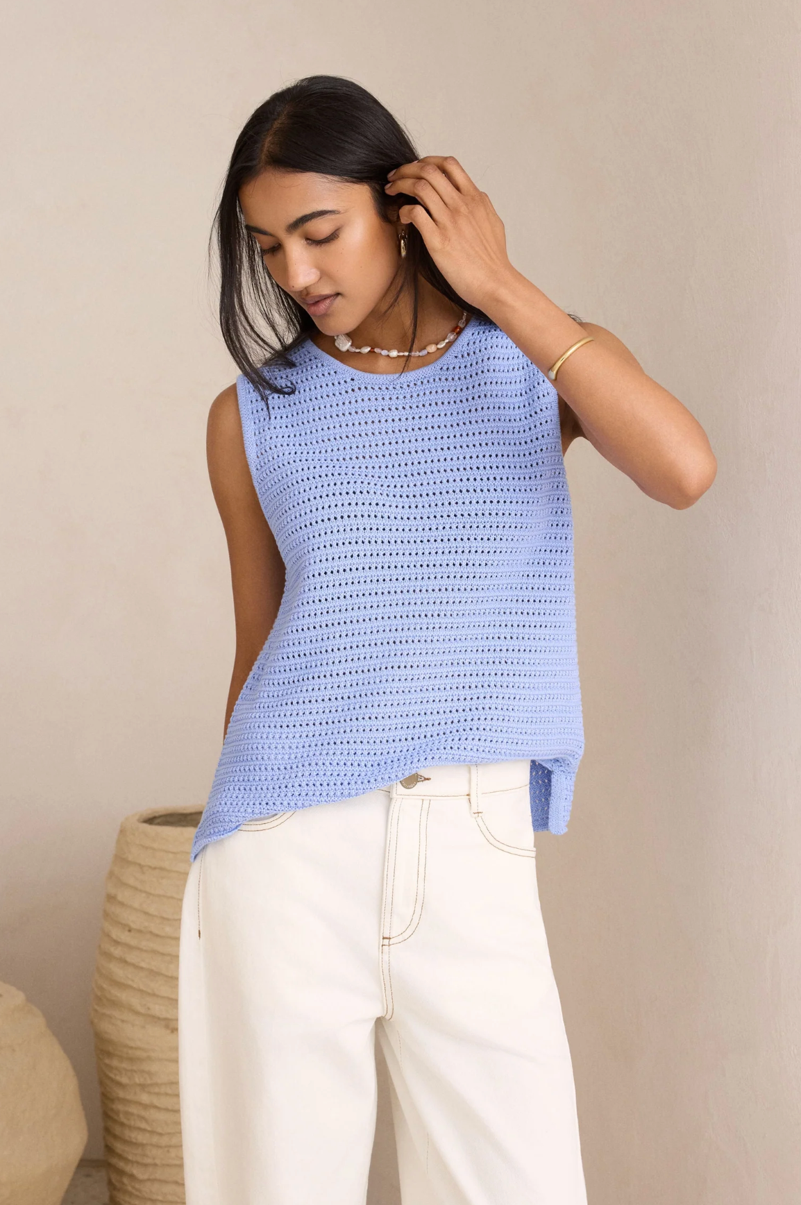 Ceres Life Margot Mesh Knit Tank