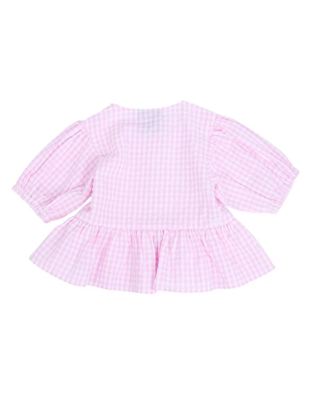 Animal Crackers Checkered Top