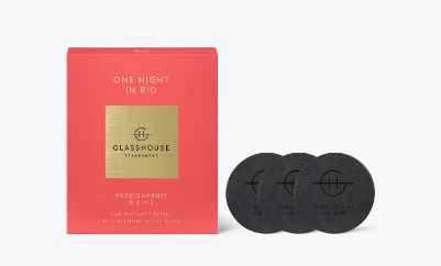 Glasshouse Replacement Scent Discs for Car Diffuser