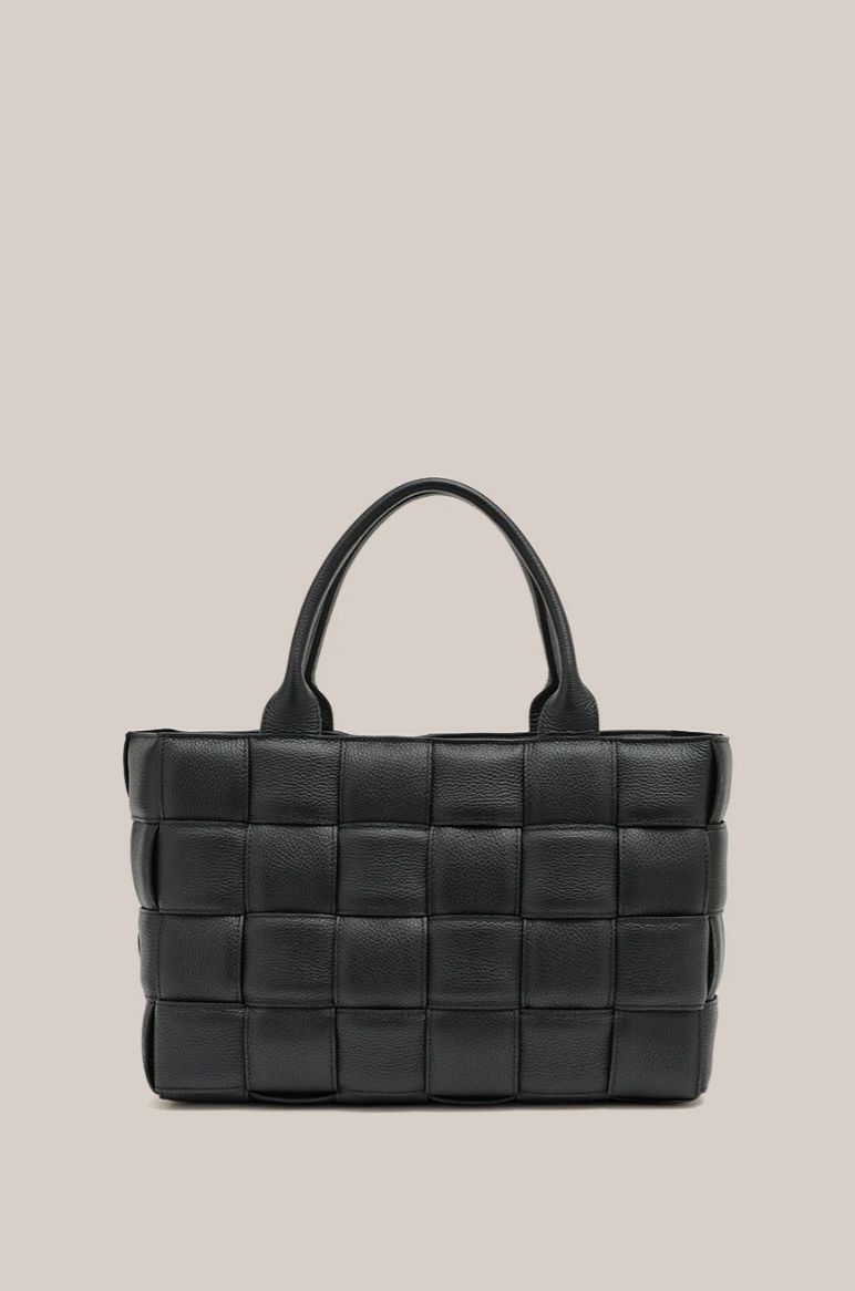 Vestirsi Margot XL Black Woven Tote