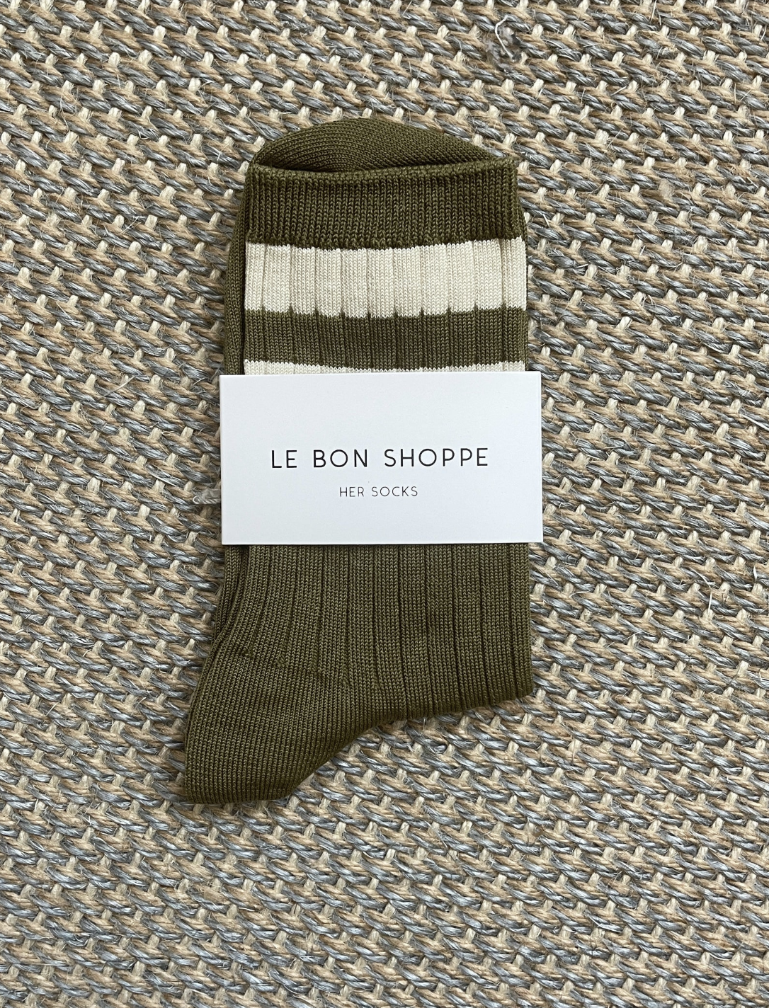 Le Bon Shoppe Her Varsity Sock