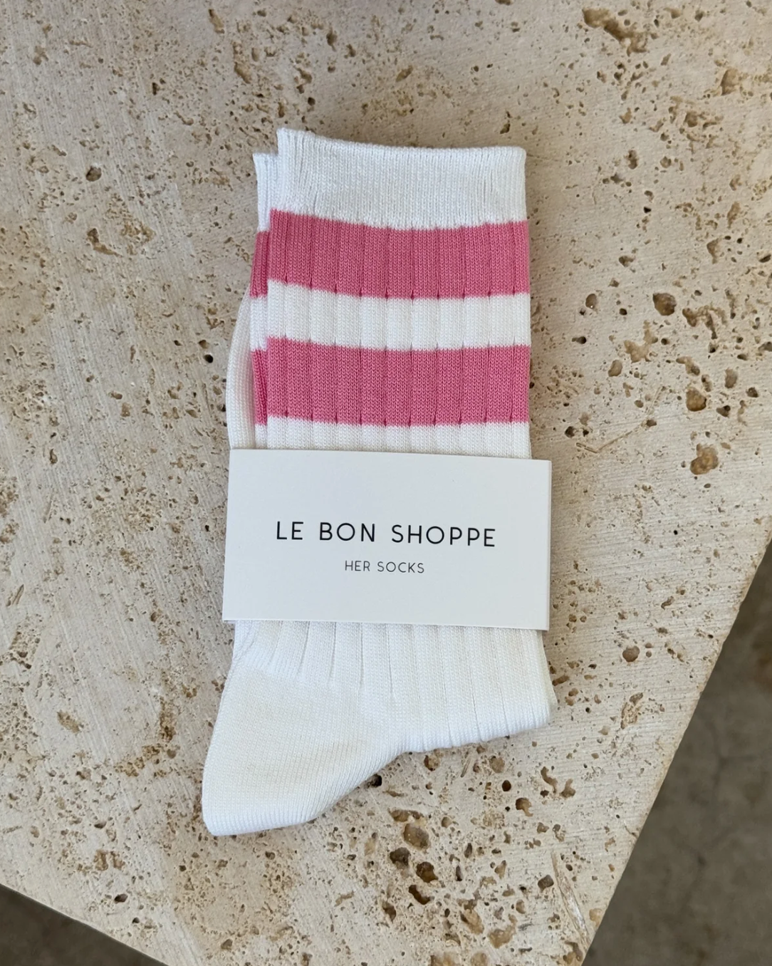 Le Bon Shoppe Her Varsity Sock