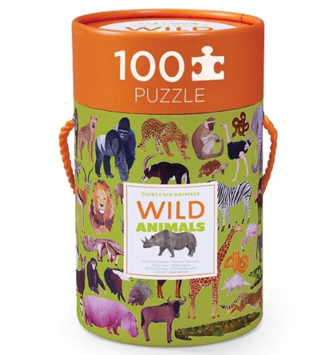 Tiger Tribe Wild Animals Puzzle