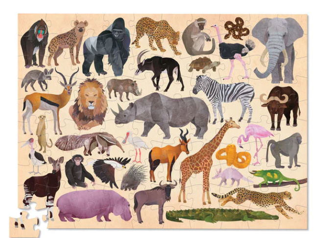 Tiger Tribe Wild Animals Puzzle