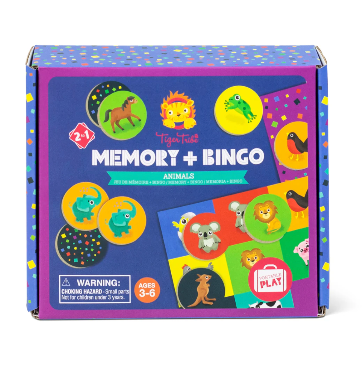 Memory + Bingo Animals