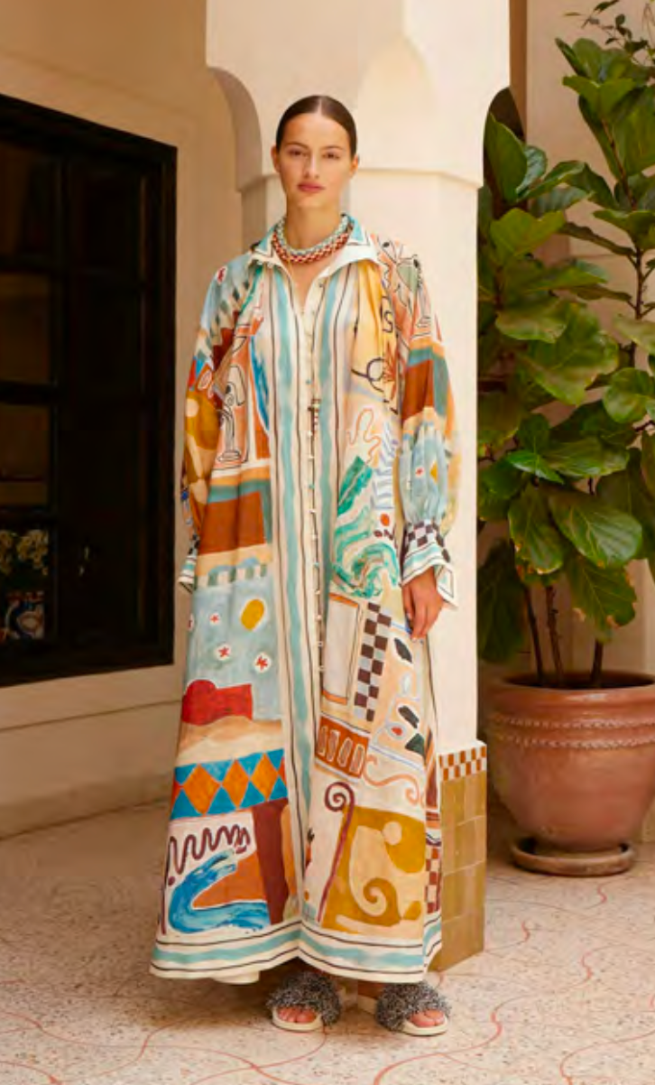 Alemais Michelle Shirtdress