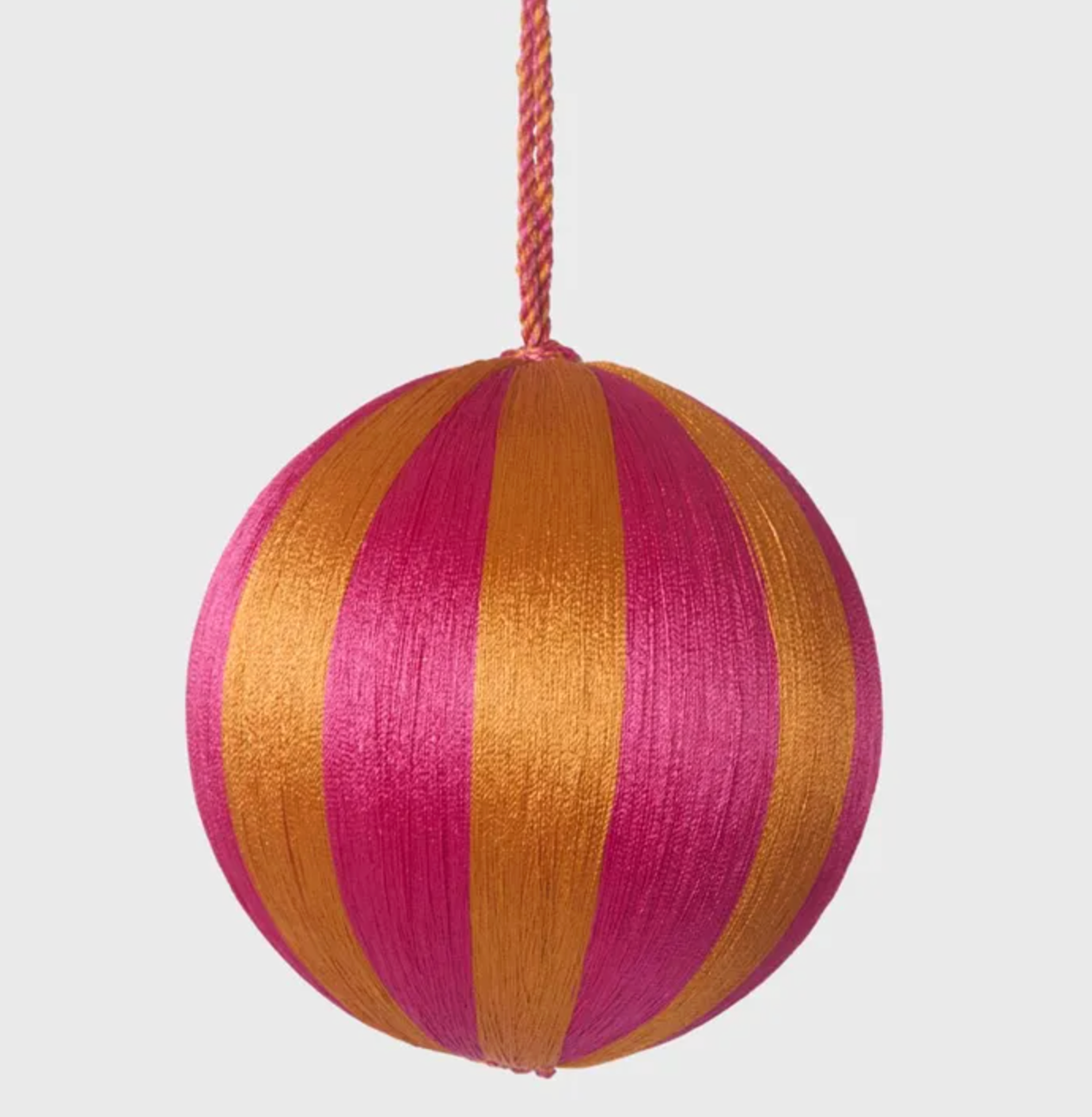 Silk Stripe Bauble Medium