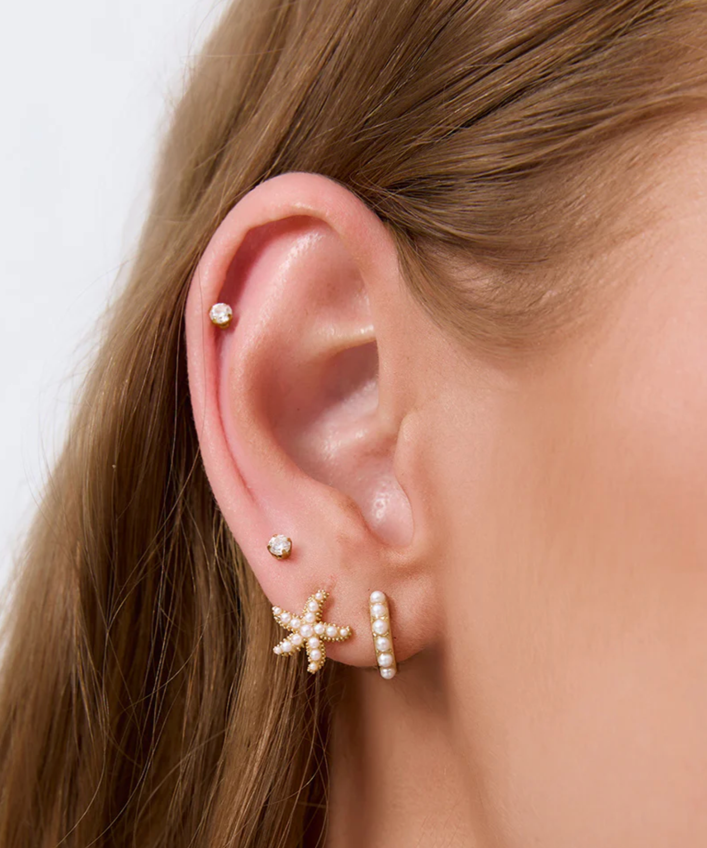 Arms Of Eve Presley Pearl Earrings