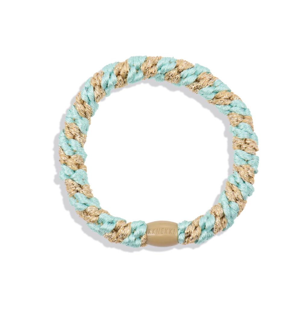 Kknekki Original Hair Tie Peppermint Beige Glitter