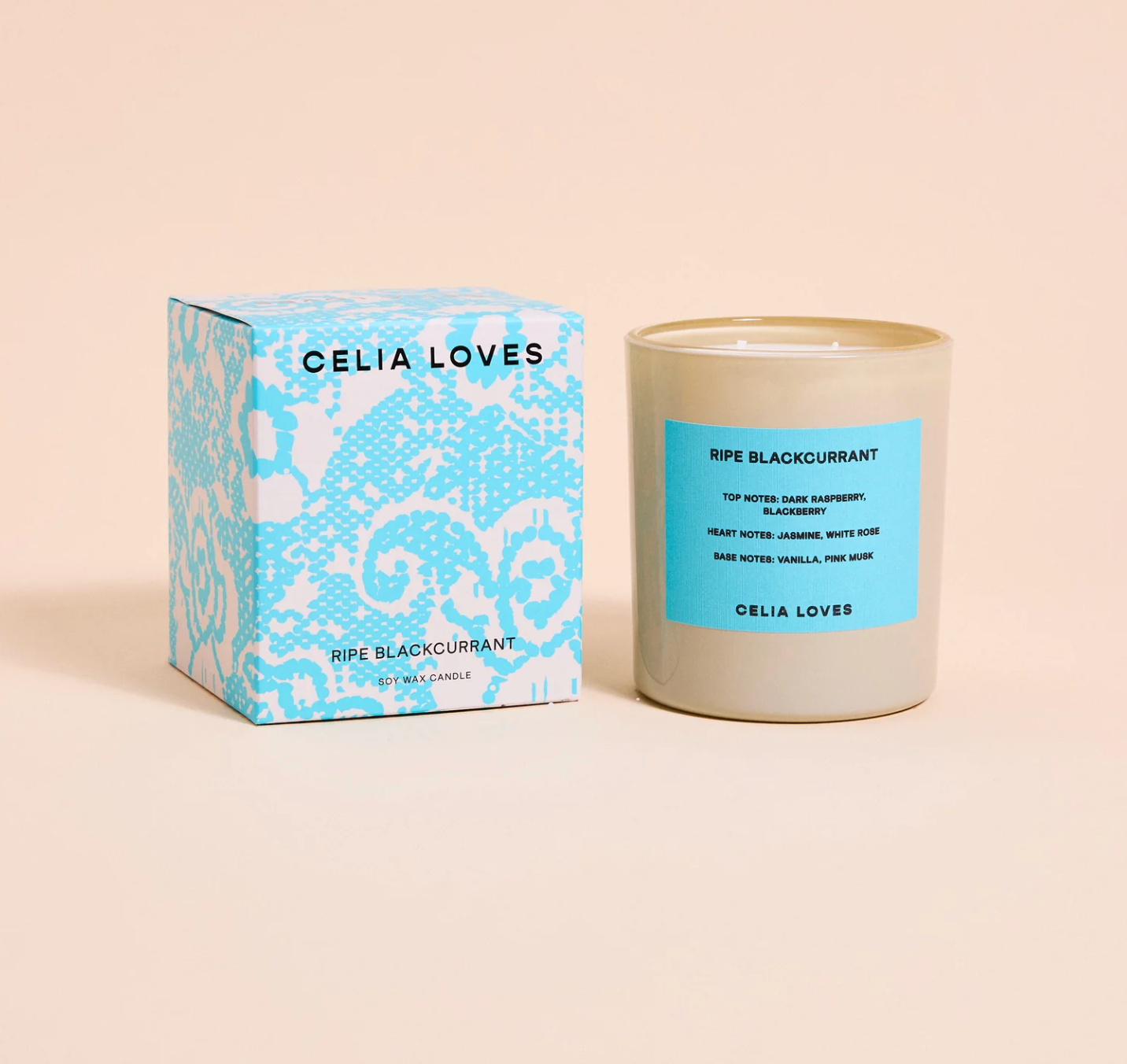 Celia Loves Candle Ripe Blackcurrent 80HR