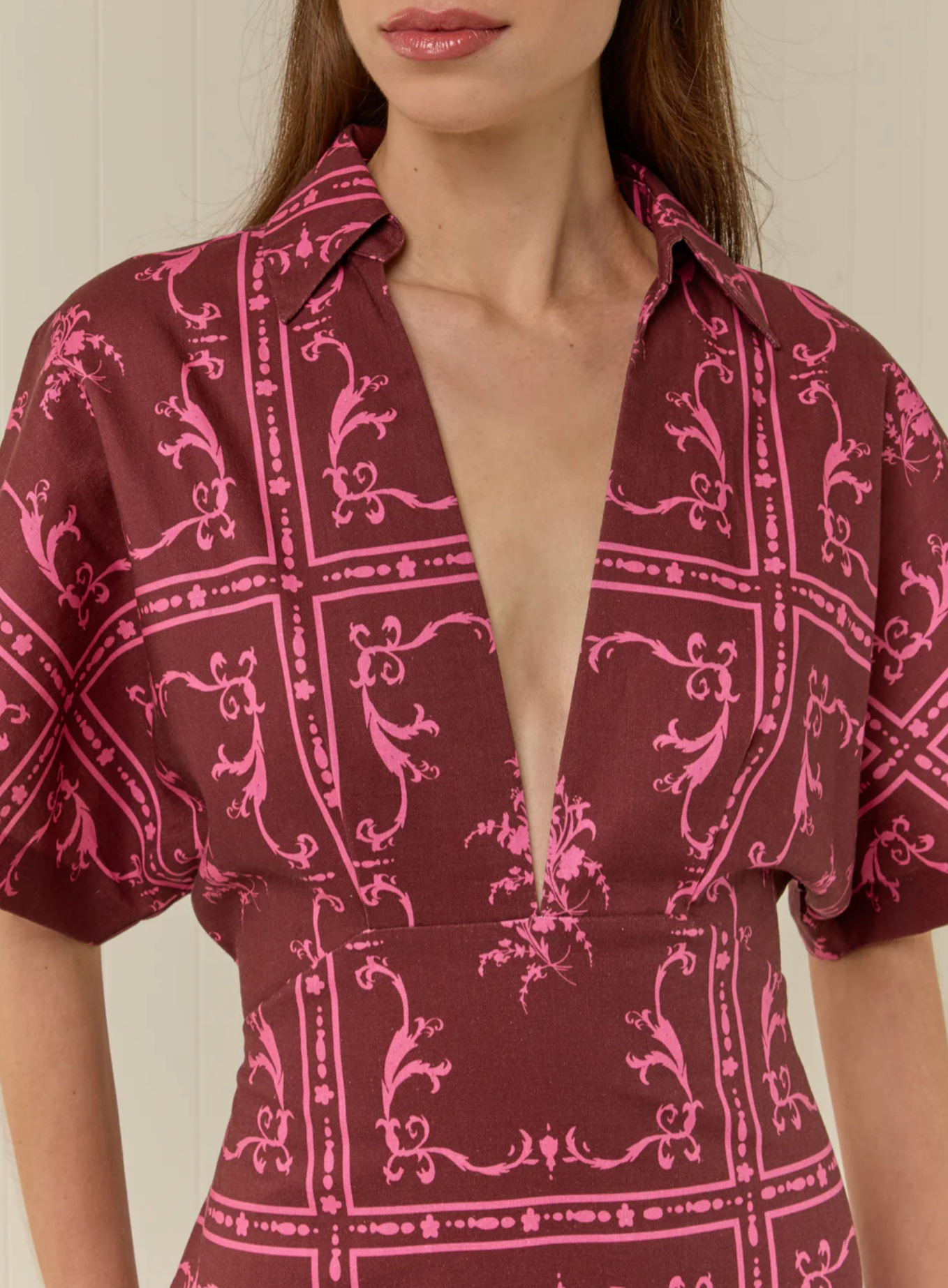 Palm Noosa Jasmin Dress Elizabeth Tile