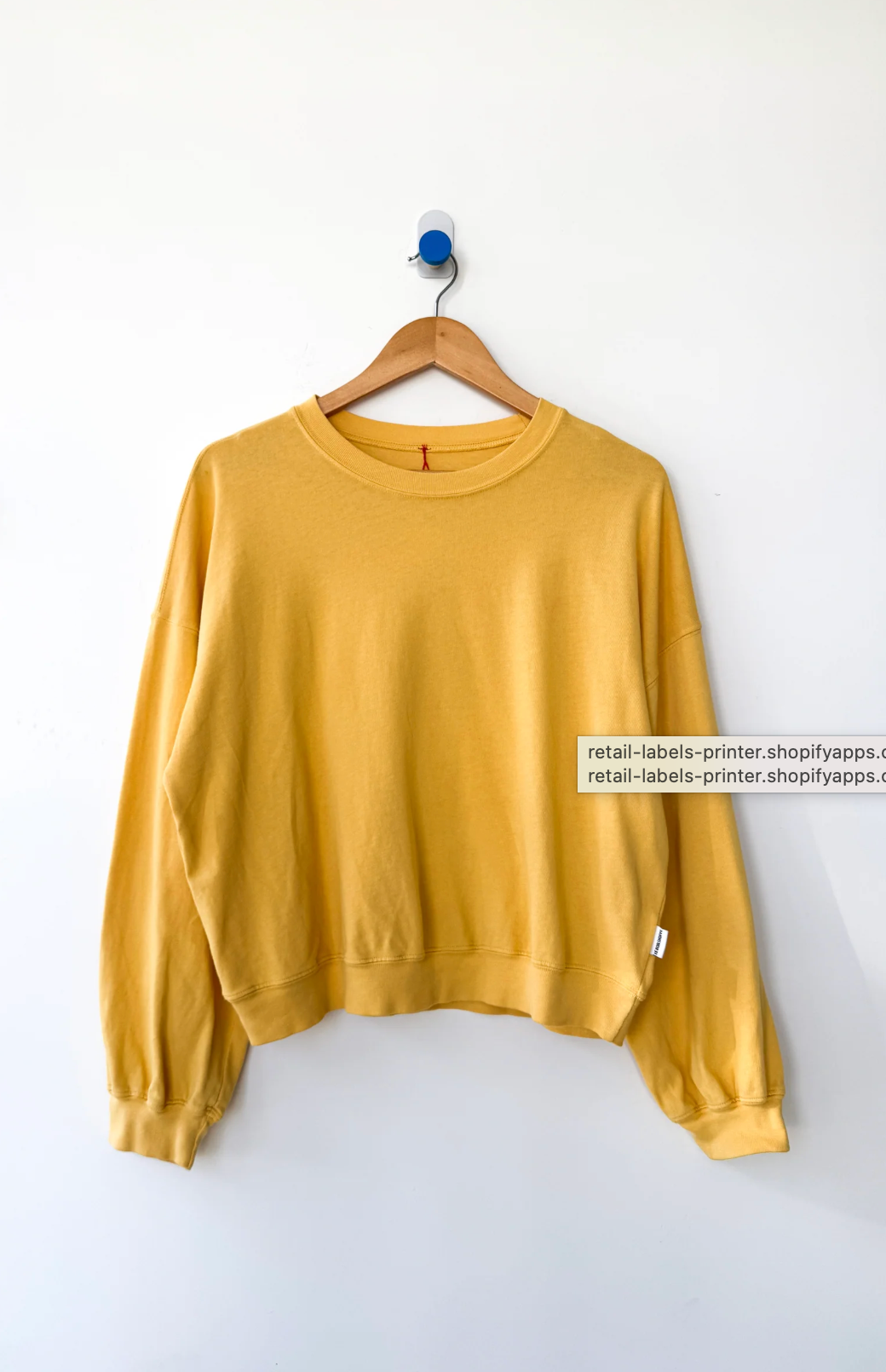 Cali Jersey Sweatshirt- Egg Yolk