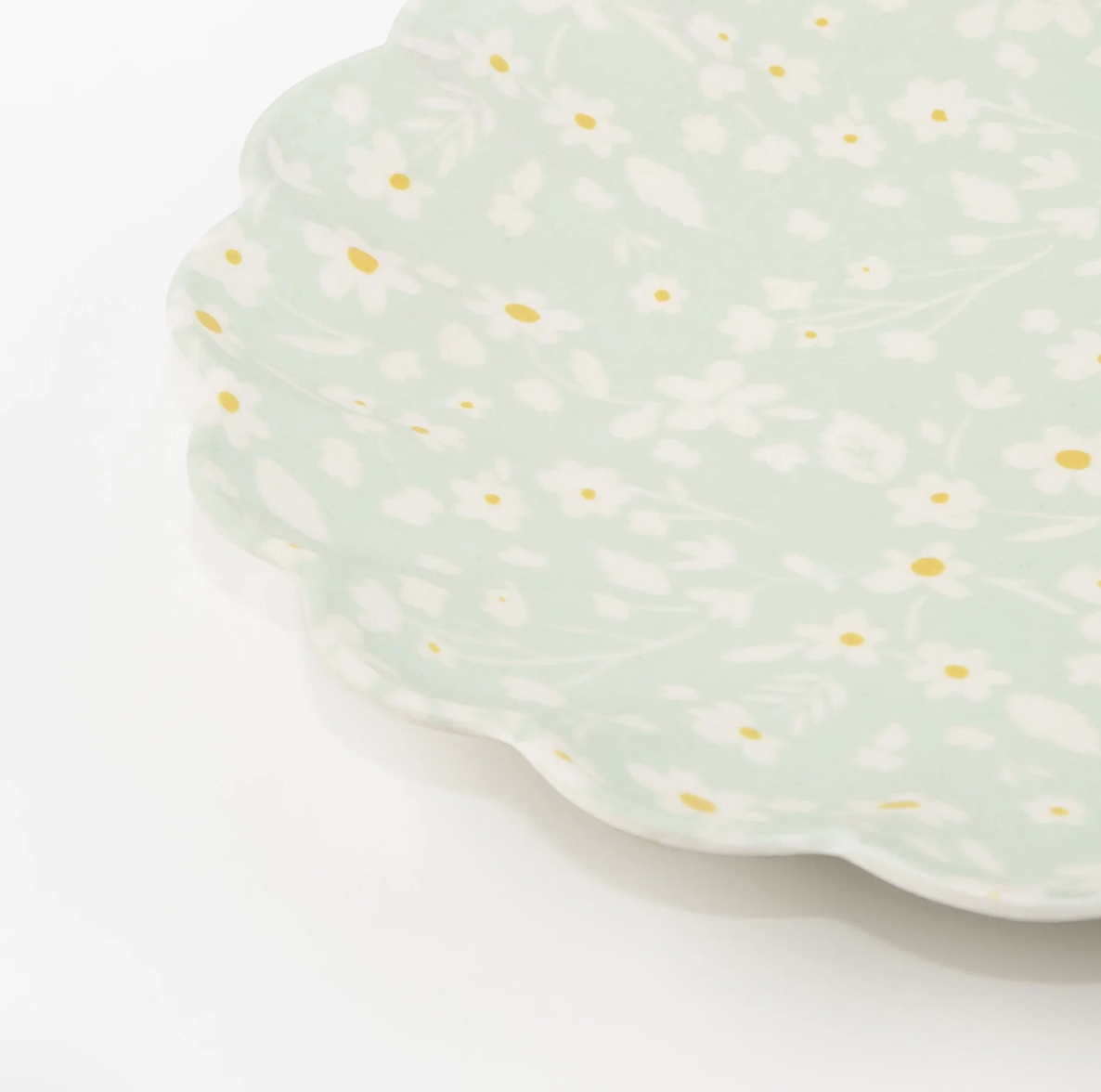 Floral Bamboo Small Plates
