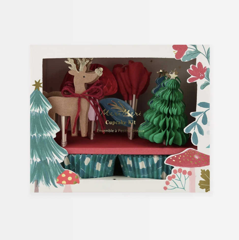 Winter Woodland Cupcake Kit (Pack of 24)