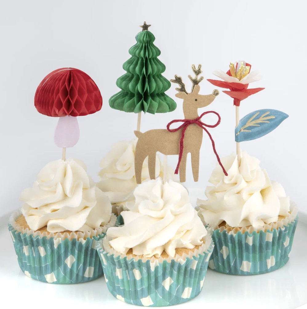 Winter Woodland Cupcake Kit (Pack of 24)