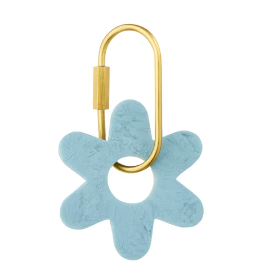 Kip Resin Flower Key Ring