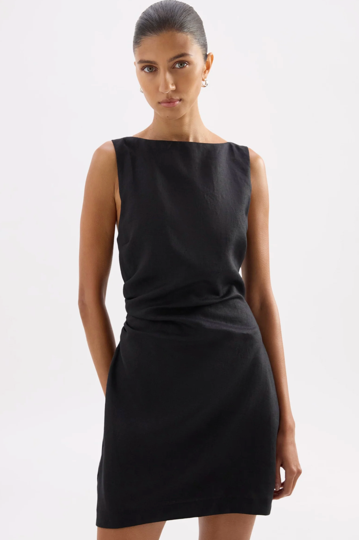Eleri Linen Mini Dress