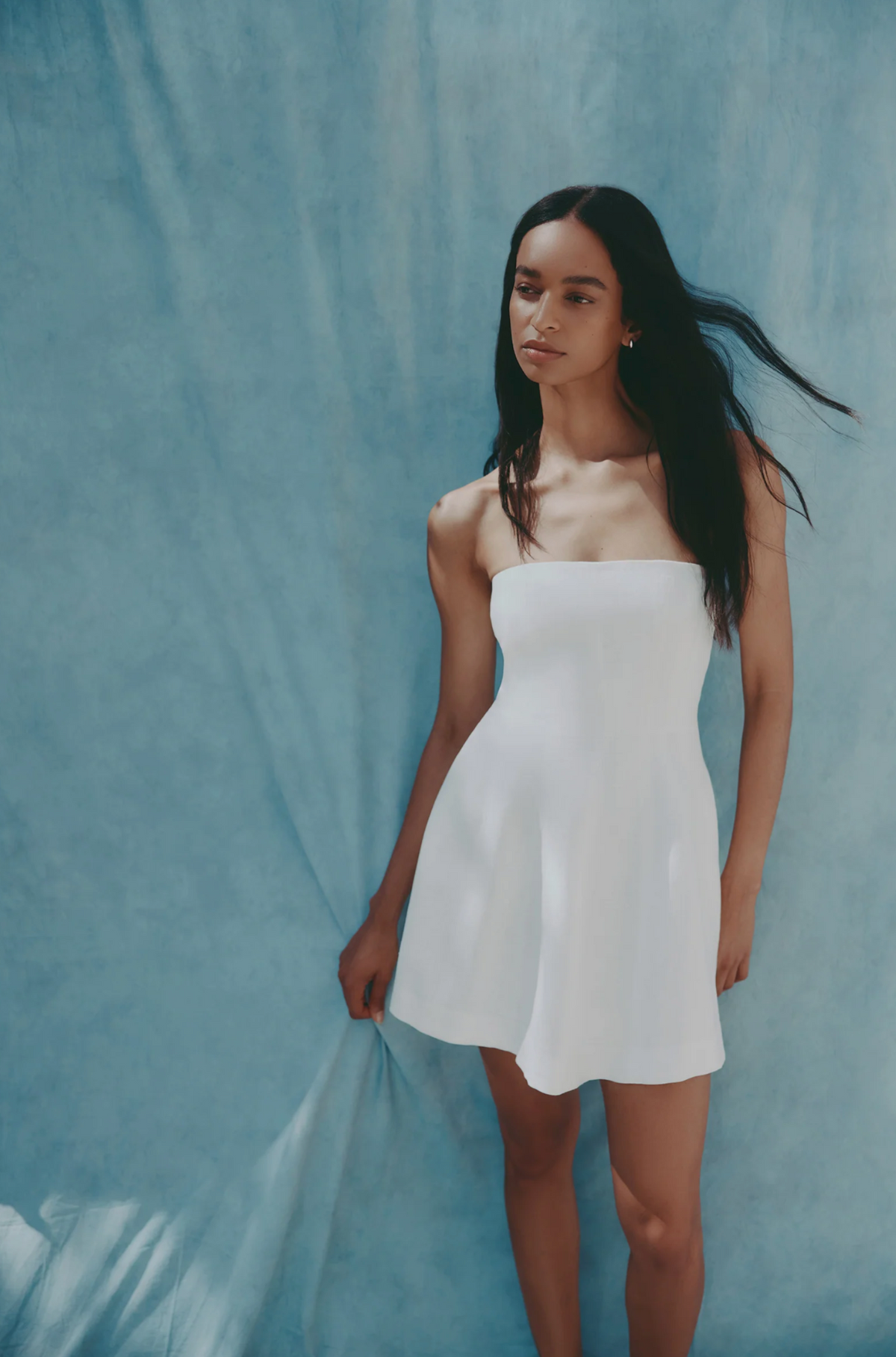 Nude Lucy Bronte Linen Mini Dress
