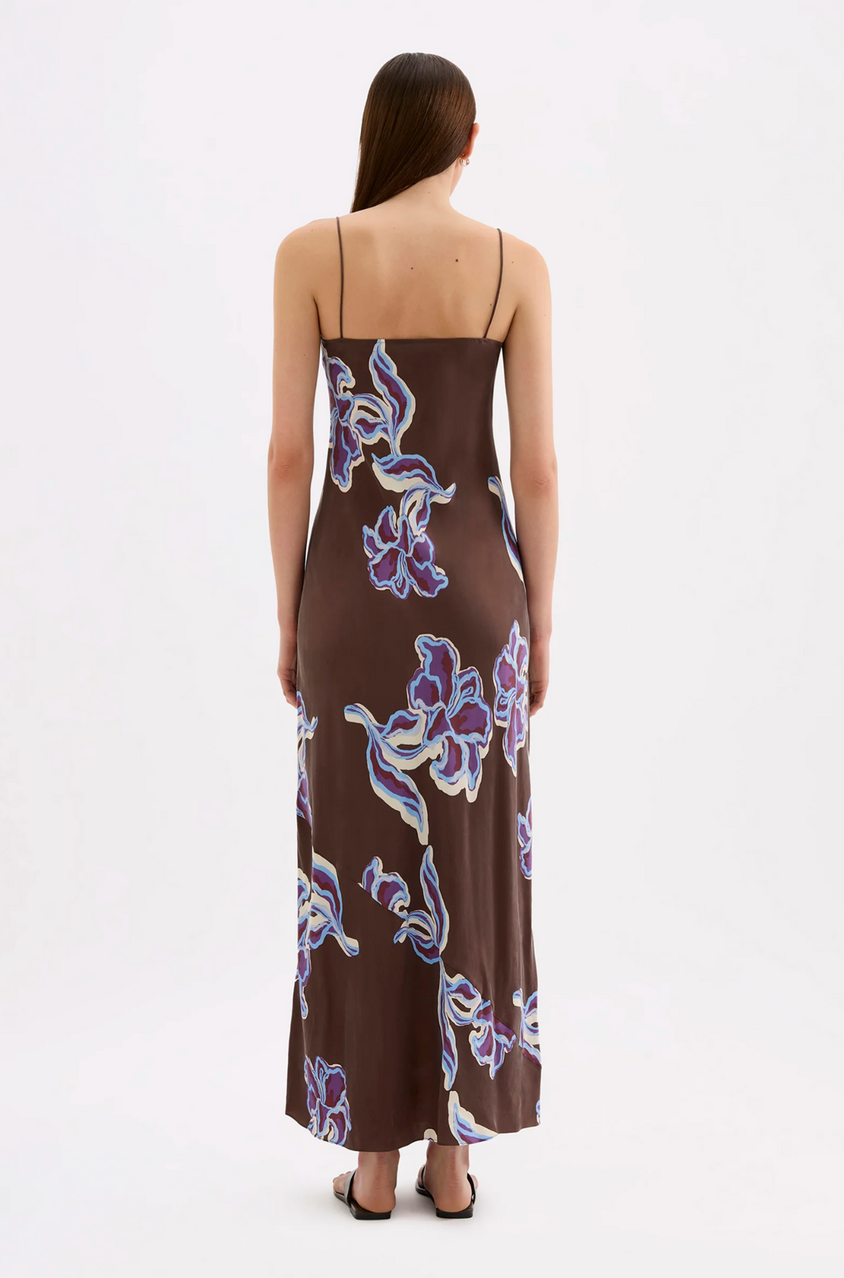 Nude Lucy Azalea Cupro Slip Dress