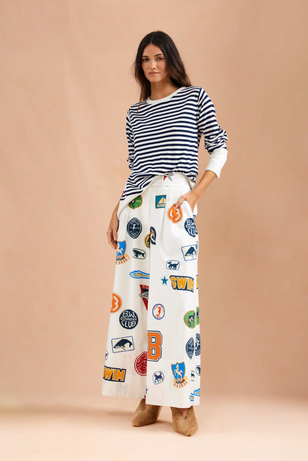 Binny Flags Race Pants