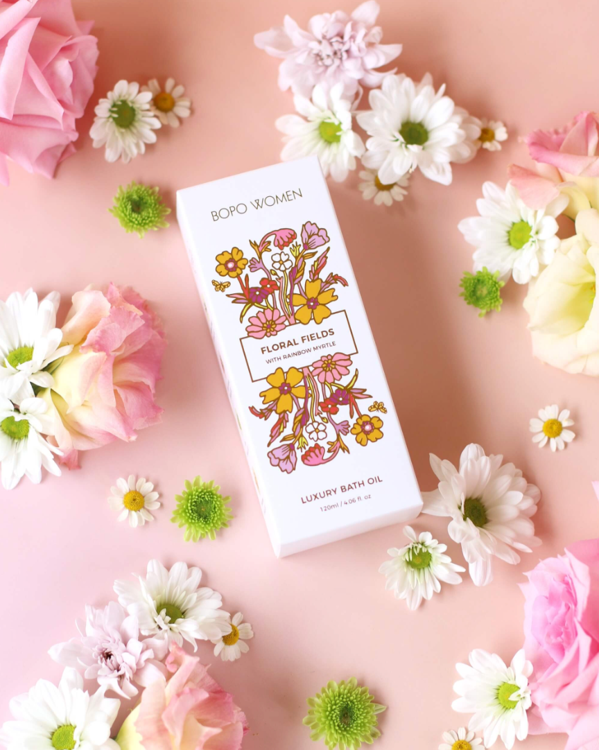 Bopo Women Floral Fields Luxury Bath Oil