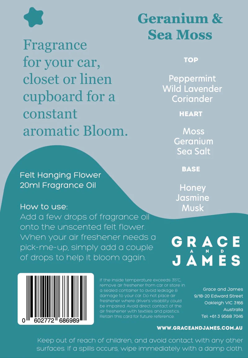 Grace & James Bloom Air Freshener
