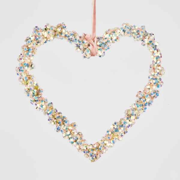 Shimmer Hanging Heart