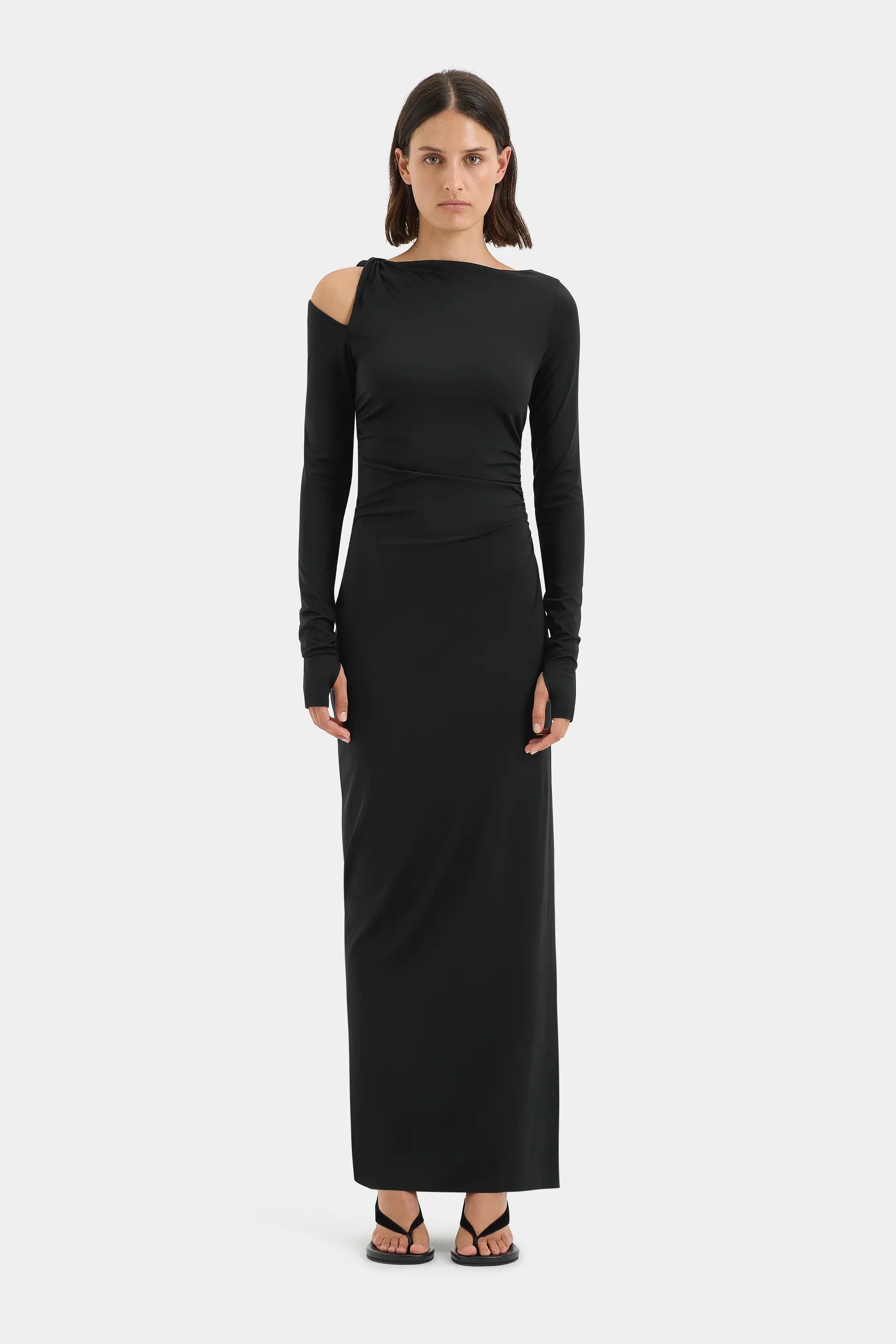 SIR Elm Long Sleeve Midi
