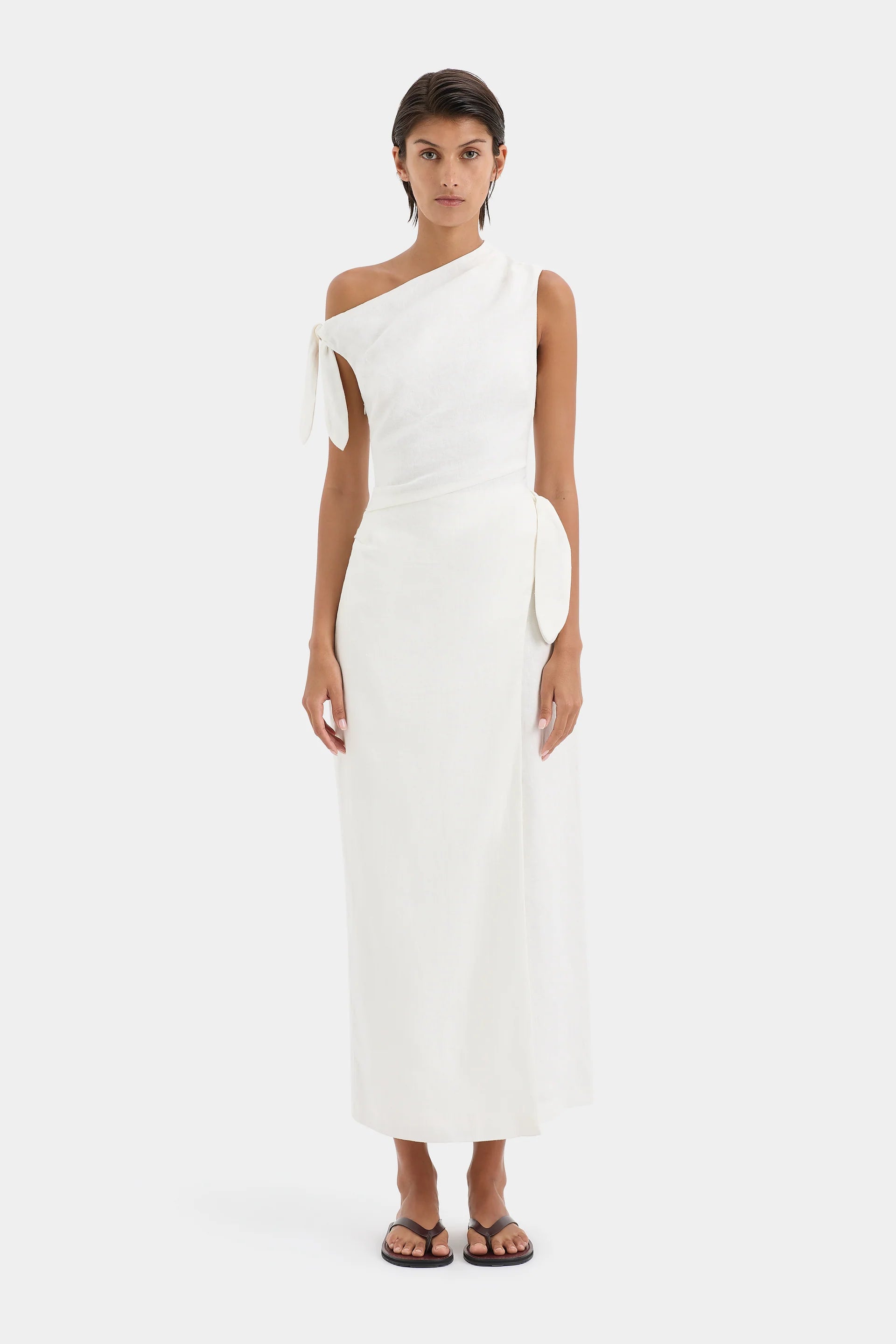 SIR Tamara Tie Midi Dress