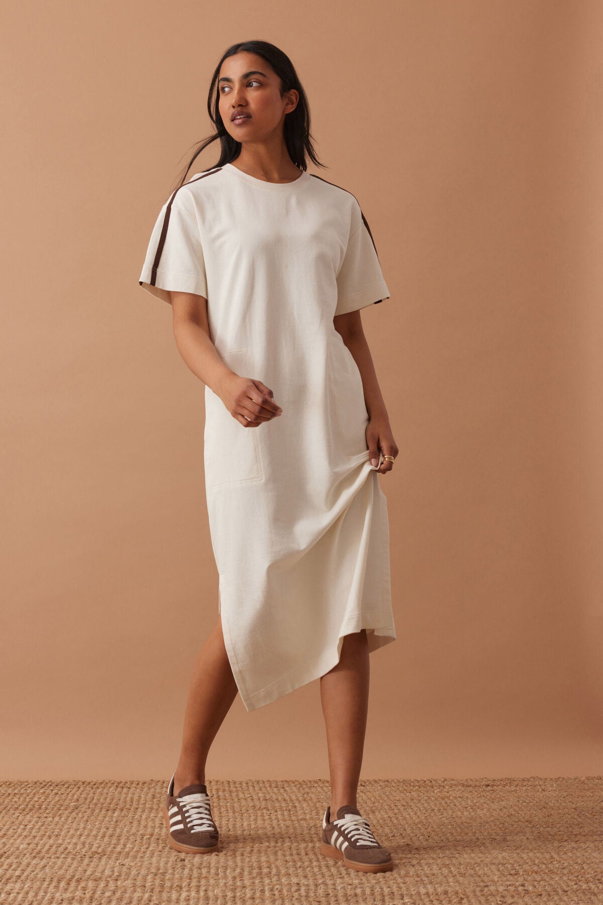Ceres Life Charlotte Midi Terry Dress