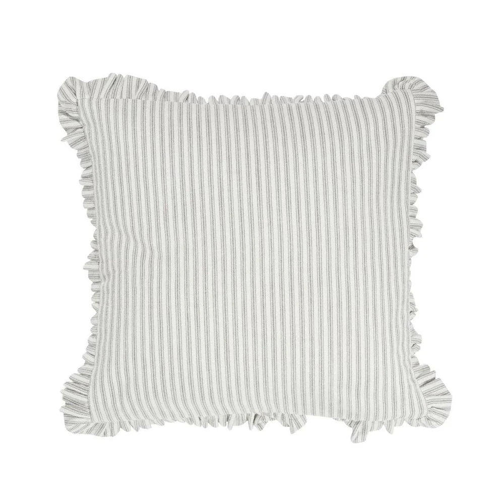 Tick Frill Cushion 50x50cm