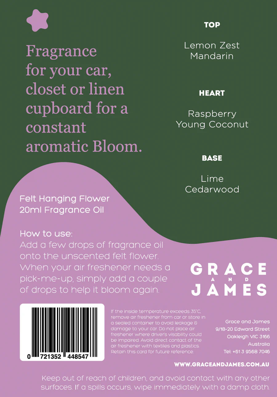 Grace & James Bloom Air Freshener