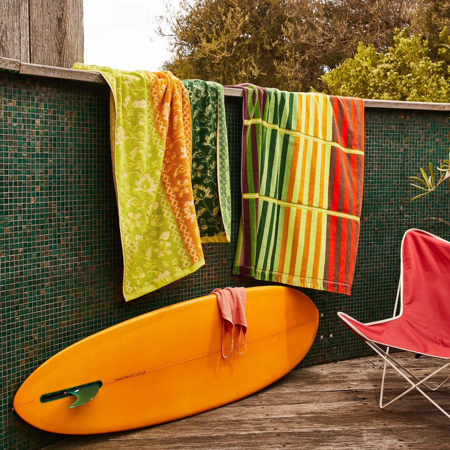 Sage x Clare Chiara Bath Sheet