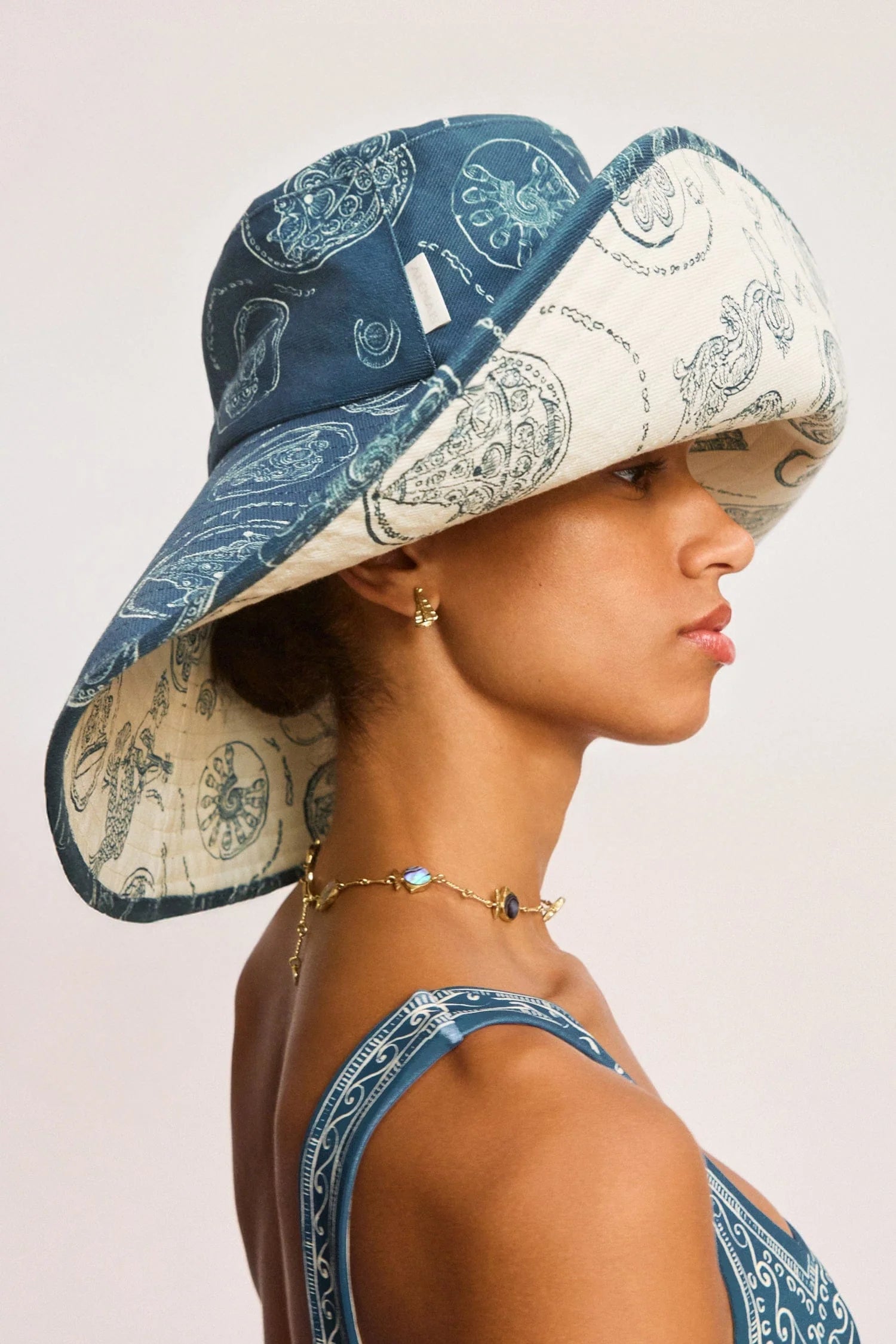 Alemais Lucky Wide Brim Sunhat