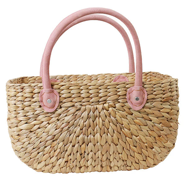 Basket Harvest Suede Handle
