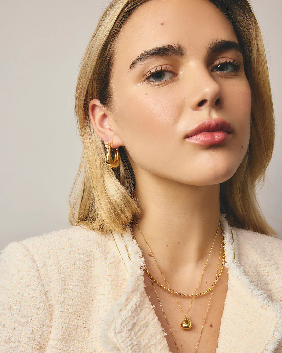 Jolie & Deen Candice Hoops