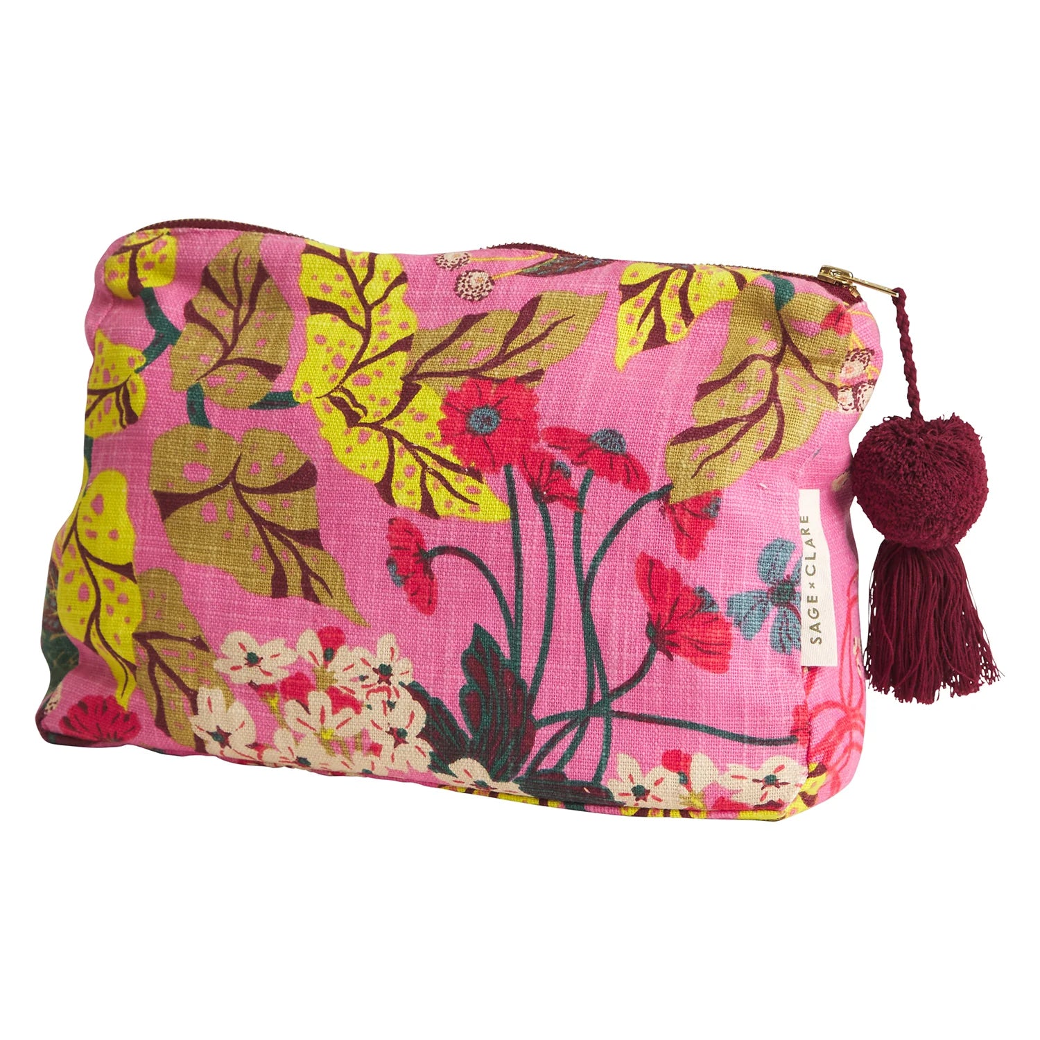 Sage x Clare Genevieve Cosmetic Bag