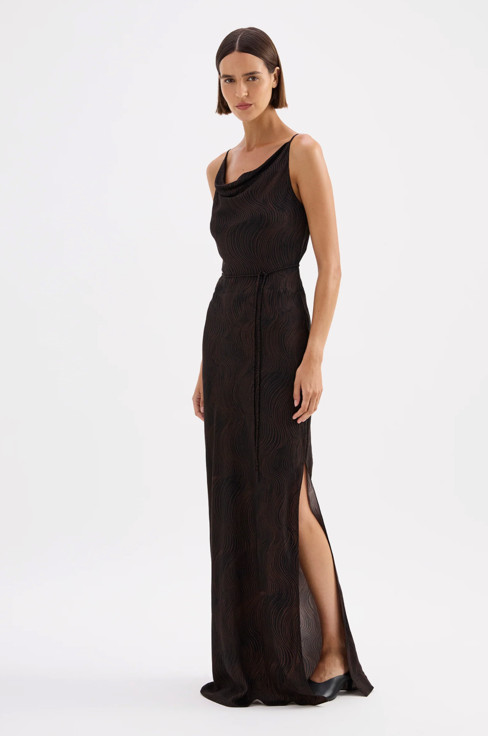 Nude Lucy ONDA CUPRO MAXI DRESS