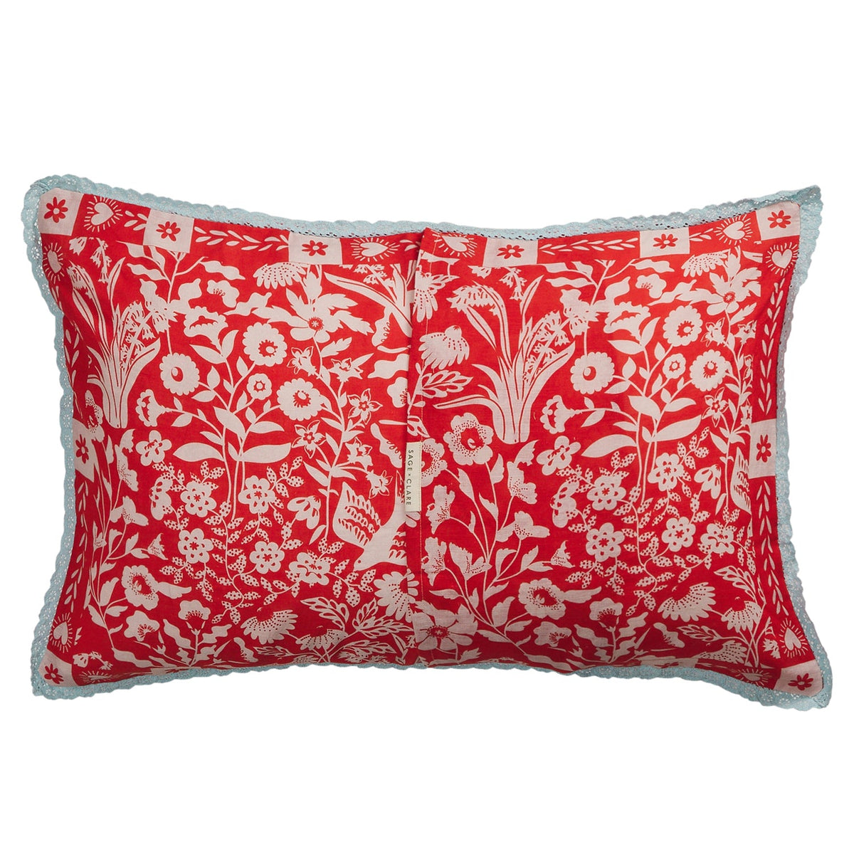 Indiana Linen Pillowcase Set - Poppy