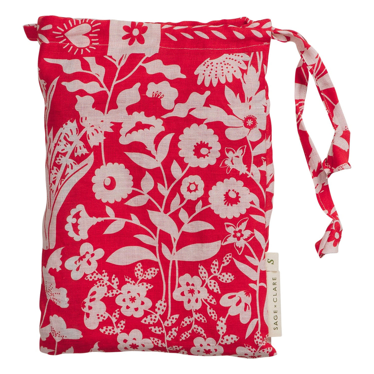 Indiana Linen Pillowcase Set - Poppy