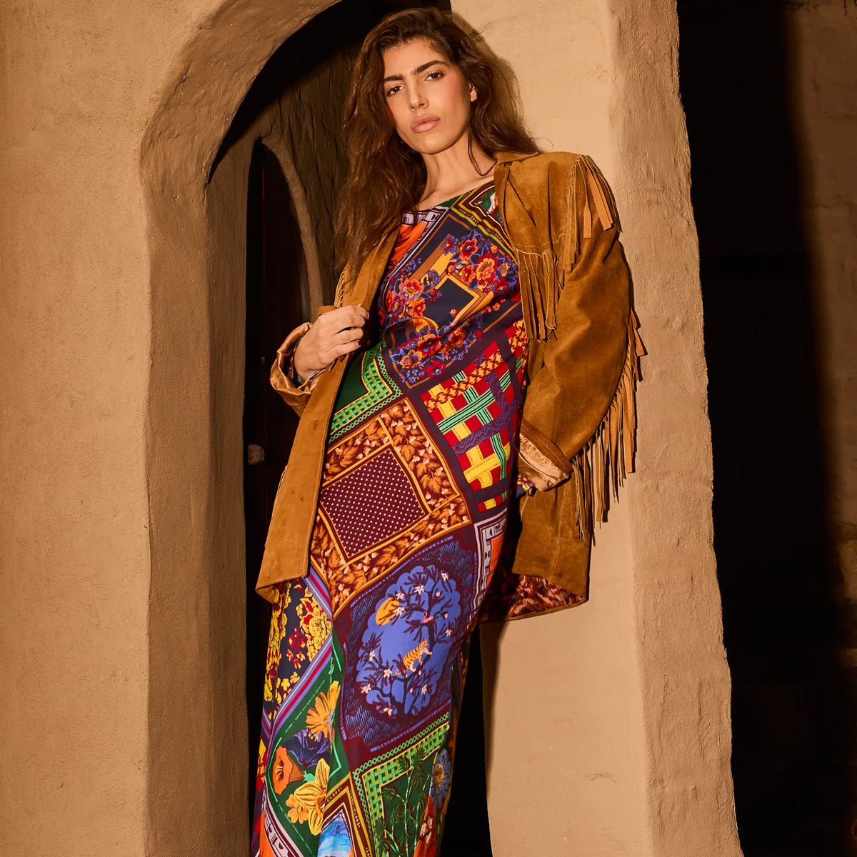 Sage x Clare Sorina Maxi Dress