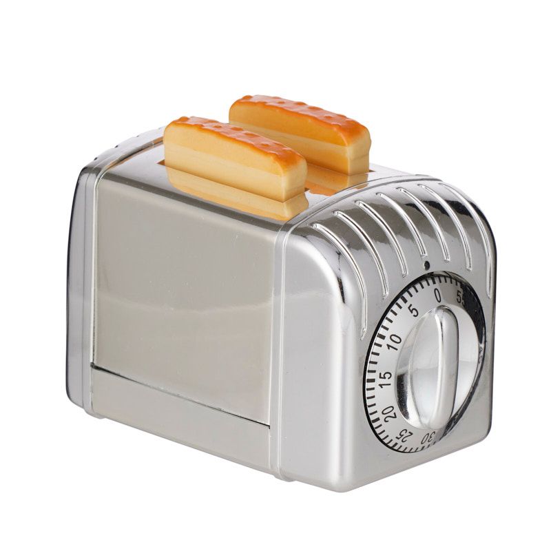 Toaster Plastic 60min Timer 10.5x6x8cm